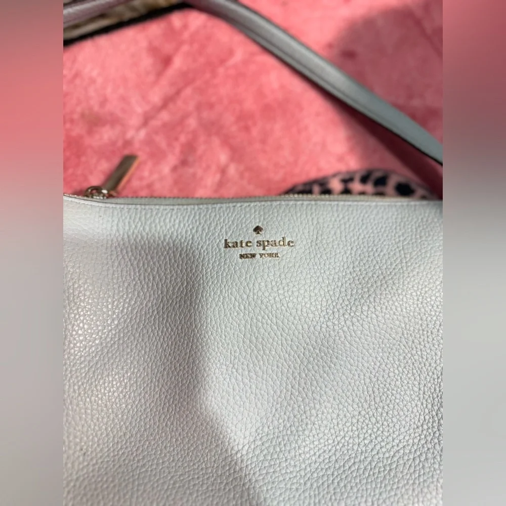 Kate Spade Leila‎ Light Blue Crossbody Bag - Picture 6 of 12